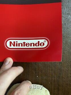 Vintage Nintendo N64 Zelda Majoras Mask Twin Towers 37x49 Store Display Sign