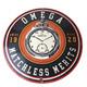 Vintage Omega Watches Sign Matchless Merits Store Display Gas Porcelain Sign