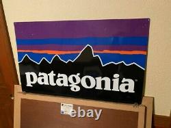 Vintage Original Patagonia Store Advertizing Display Sign
