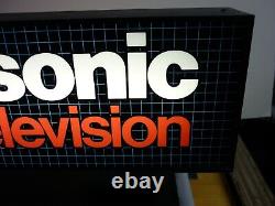 Vintage Panasonic Display Lighted Sign