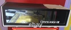 Vintage Panasonic Omnivision VHS Light Up Store Display Box Sign LS-2 Very Rare