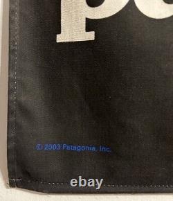 Vintage Patagonia Original Retail Hang Down Display Sign Flag Banner 26 X 35