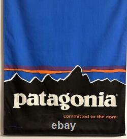 Vintage Patagonia Original Retail Hang Down Display Sign Flag Banner 26 X 35