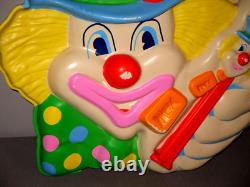 Vintage Pez Clown Face-3d-store Counter Display-plastic Mold Sign Candy Toy-19