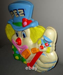 Vintage Pez Clown Face-3d-store Counter Display-plastic Mold Sign Candy Toy-19