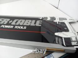 Vintage Porter-Cable Metal Embossed Sign Hardware Display Advertising RARE