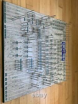 Vintage Proto Tools Hardware Store Wrench Socket Tool Display Rack / Organizer