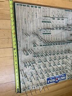 Vintage Proto Tools Hardware Store Wrench Socket Tool Display Rack / Organizer