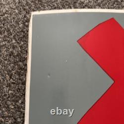 Vintage Quiksilver Store Display Sign Single Sided Board 42x28 Surf Skate 3D
