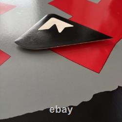 Vintage Quiksilver Store Display Sign Single Sided Board 42x28 Surf Skate 3D
