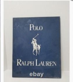 Vintage Ralph Lauren POLO Store Sign Rare Outside  Large