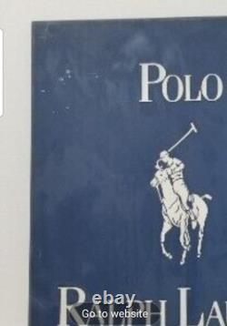 Vintage Ralph Lauren POLO Store Sign Rare Outside  Large
