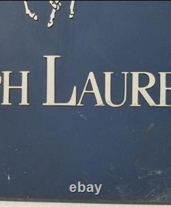 Vintage Ralph Lauren POLO Store Sign Rare Outside  Large