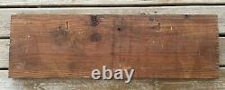 Vintage Ralph Lauren Polo Wood Display Store Sign 36 x 11 x 1.5 Board Pony