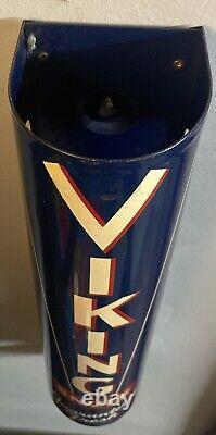 Vintage Rare Original Viking Snuff Tobacco Can Dispenser Store Metal Display