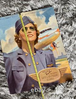 Vintage Ray Ban Advertising Sign Store Display Aviator Sunglasses 1941 Air Lines