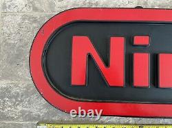 Vintage Retro 4ft Nintendo Store Display Sign Black & Red 1980s