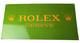 Vintage Rolex Luxury Watches Porcelain Fancy Store Display Gas Pump Service Sign