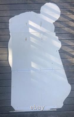 Vintage Ronald McDonald Life size Happy Meal In-Store Display Sign 5' Tall RARE
