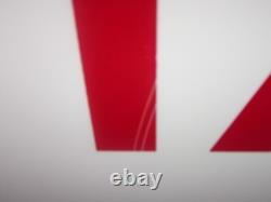 Vintage SONY SERVICE DEPOT & HITACHI Double Sided Lighted Store Display Sign 4