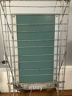 Vintage'SPOTLESS BROOM' Metal Store Display with Rack and Sign