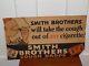 Vintage Smith Brothers Cough Drops Stops Cigarette Cough Cardboard Store Sign