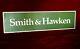 Vintage Smith & Hawken Store Display Sign LARGE & RARE Dual Sided Sign LOOK