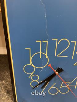 Vintage Sony Store Display Advertising Clock Point Of Sale Lighted Retail Sign