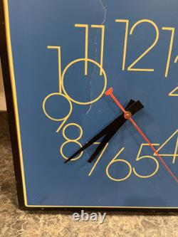 Vintage Sony Store Display Advertising Clock Point Of Sale Lighted Retail Sign