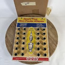 Vintage Spark Plug Non-Fouler Adapter Store Display No. NF-16C NOS in Cardboard
