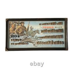 Vintage Speer Bullets Lewis & Clark Bullet Display