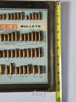 Vintage Speer Bullets Lewis & Clark Bullet Display