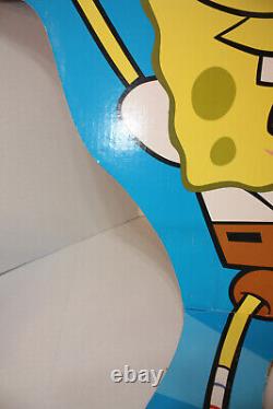 Vintage Spongebob Squarepants Store Display Sign 44 by 36 Large