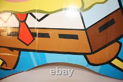 Vintage Spongebob Squarepants Store Display Sign 44 by 36 Large