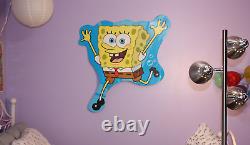 Vintage Spongebob Squarepants Store Display Sign 44 by 36 Large