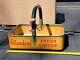 Vintage Standard Fresh Coffee Carrier Basket Sign Store Department Display