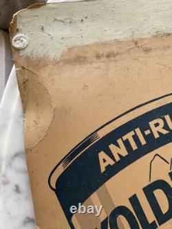 Vintage Store Display paper Advertising Choose Koldpruf Anti-freeze 2 sided
