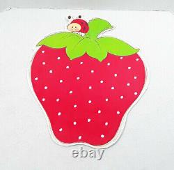 Vintage Strawberry Shortcake Store Display Advertising 16x14 AGC 1980 80's RARE