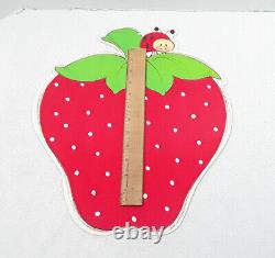 Vintage Strawberry Shortcake Store Display Advertising 16x14 AGC 1980 80's RARE