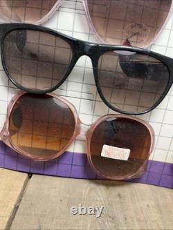Vintage Sunglasses Cardboard Store Display Sign with 12 Pairs NOS 1980's Retro