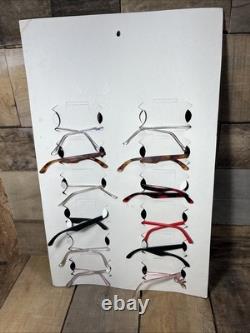 Vintage Sunglasses Cardboard Store Display Sign with 12 Pairs NOS 1980's Retro