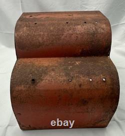Vintage Supersite Mirrors Jet-Styled Auto Advertising Metal Display Stand Sign