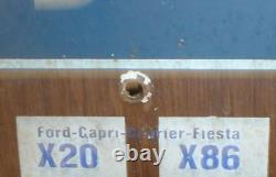 Vintage Taylor Foreign Import Car Keys Display Board Sign with444 Blanks Datsun VW