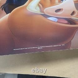 Vintage The Lion King DVD Disney Video Store Display Standee With Original Box