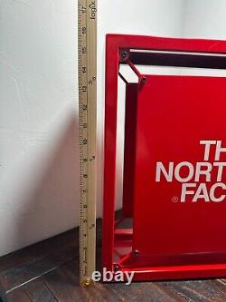 Vintage The North Face TNF Metal Store Display Sign 16 X 16