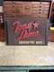 Vintage Tony Lama Handcrafted Boots Advertising Sign