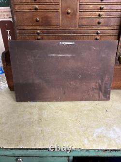 Vintage Tony Lama Handcrafted Boots Advertising Sign