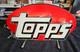 Vintage Topps Neon Light Advertising Store Display Sign 15.5 x 9 x 4.5