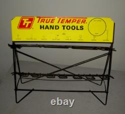 Vintage True Temper Hand Tools-hardware Store Metal Display -sign -20