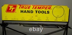 Vintage True Temper Hand Tools-hardware Store Metal Display -sign -20